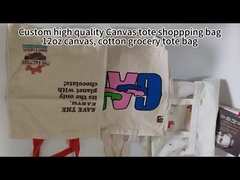 Custom Printing Canvas Tote bag  Fabric Grocery Bag Shopping Bag